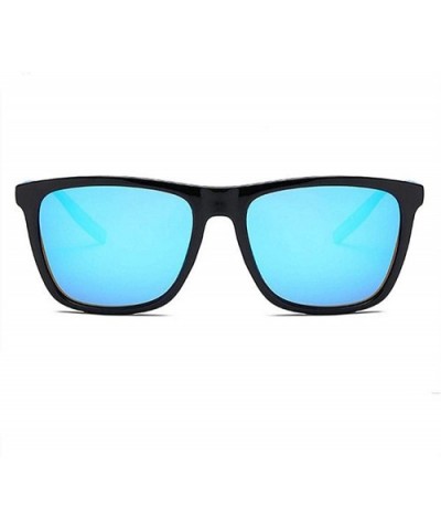 Classic Polarized Sunglasses Men Retro Brand Designer Sun Glasses Black Multi - Black - CO18XDWX64Q $5.39 Aviator