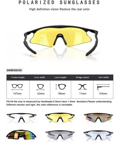 Outdoors Sunglasses Polarized Durable Protection - Color 6 - C718R7SYXYW $7.45 Goggle