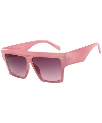 Oversize Sunglasses Vintage Mirrored - D - CT196ET59M6 $5.18 Oversized