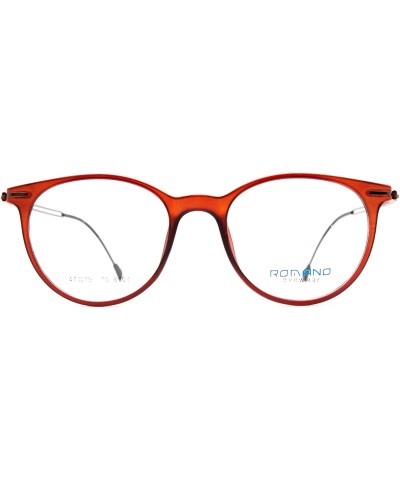 Eyeglasses 8101 Oval Design - for Womens 100% UV PROTECTION - Wine - CZ192TH3X09 $27.37 Oval