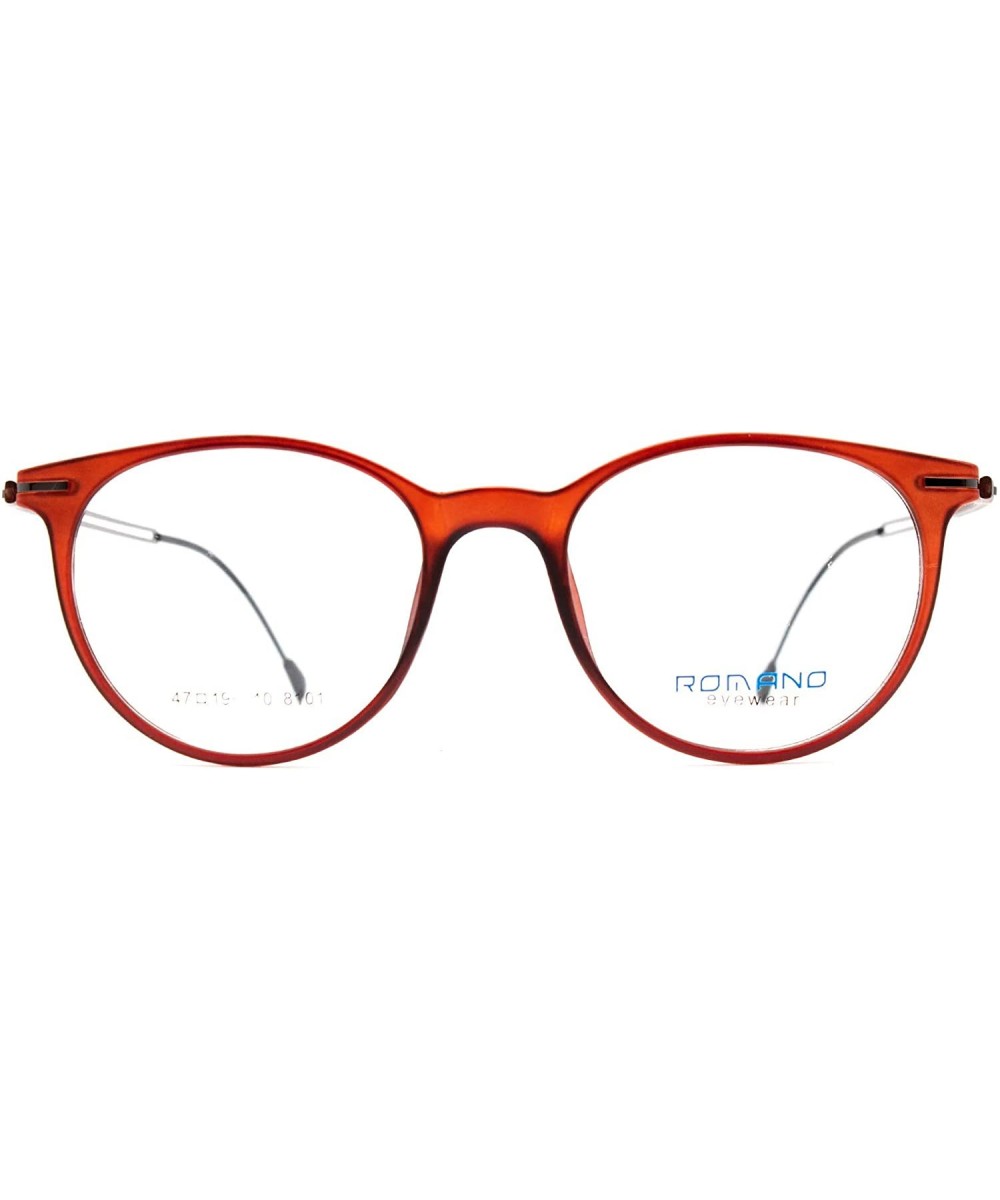 Eyeglasses 8101 Oval Design - for Womens 100% UV PROTECTION - Wine - CZ192TH3X09 $27.37 Oval