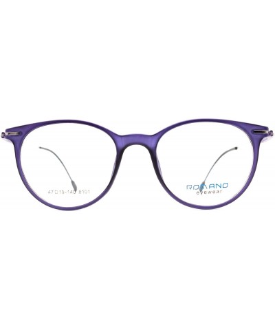 Eyeglasses 8101 Oval Design - for Womens 100% UV PROTECTION - Wine - CZ192TH3X09 $27.37 Oval