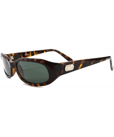 Classic Vintage 80s 90s Style Black Rectangular Sunglasses - CS18024LM3R $9.85 Rectangular