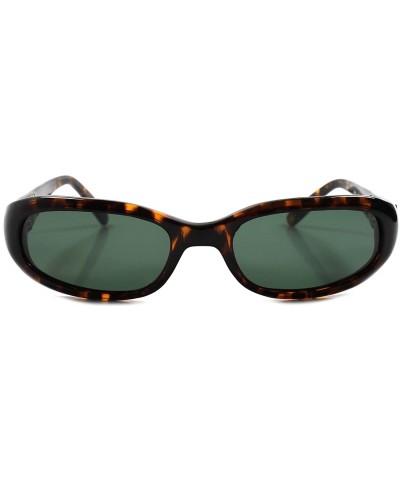 Classic Vintage 80s 90s Style Black Rectangular Sunglasses - CS18024LM3R $9.85 Rectangular