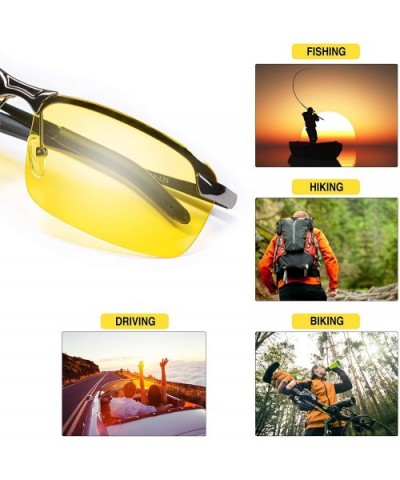 Original Night Driving Glasses Anti Glare - CP189QANY6I $11.83 Rectangular