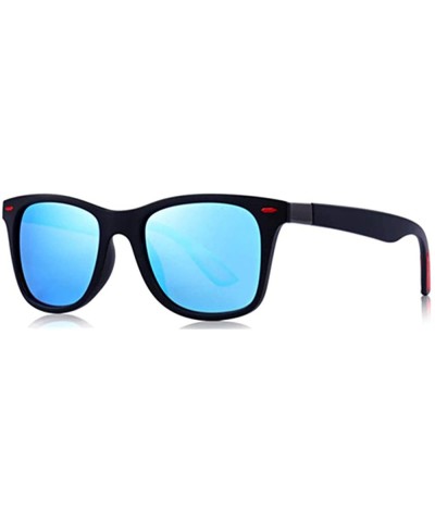 Yunlong Driving Polarized Sunglasses for Mens Sunglasses Driving Rectangular Sun Glasses For Men/Women - Blue - CX18SQSKK4R $...