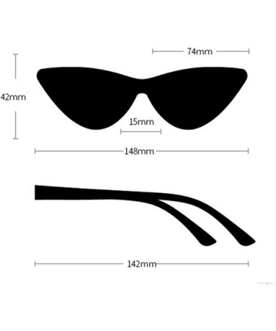 Lightweight Sunglasses for Men Women Triangle - Pink - CD18RNCNLKE $14.77 Square