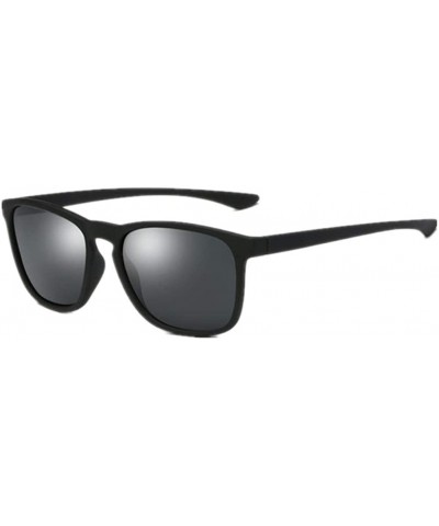 Mens UV400 Polarized Sunglasses Women Driving Sport Sun Glasses Eyewear - Matte Black - CZ18HDAM6RU $7.56 Sport