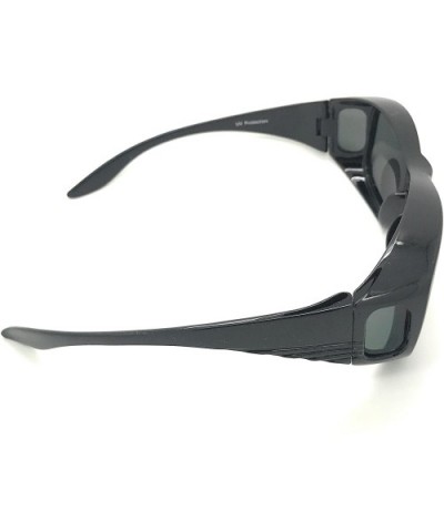 Fitover Sunglasses Polarized Lens Cover Wear Over Prescription Glasses - CK18DA7E4S7 $7.43 Goggle