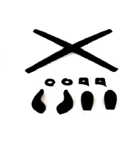 Nose Pads & Earsocks Rubber Kits Juliet-Penny-Mars Black - S - CC184ZIKZQD $5.78 Sport