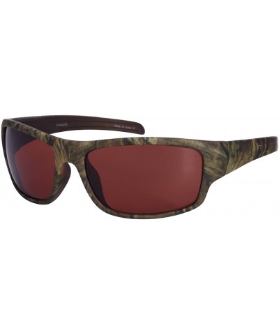 Sports Sunglasses with Driving Lens 5700054PSF-DL - Brown - CW12560Q9MN $11.60 Sport