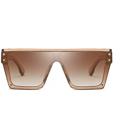 Fashion Man Women Sunglasses Glasses Vintage Retro Shades Sunglasses - E - CQ1905A6NH4 $6.70 Square