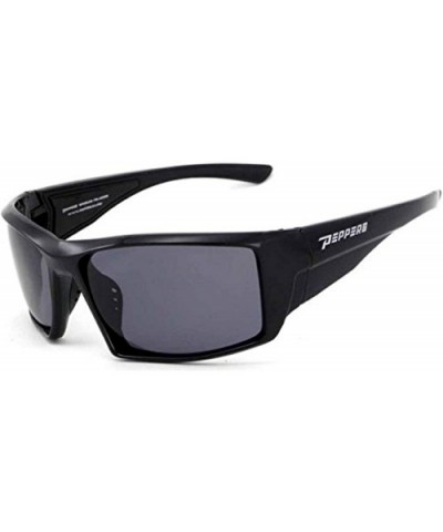 Quiet Storm Sunglasses & Carekit Bundle - Shiny Black / Smoke Tical Polarized - CS18OEL7O4I $49.11 Rectangular