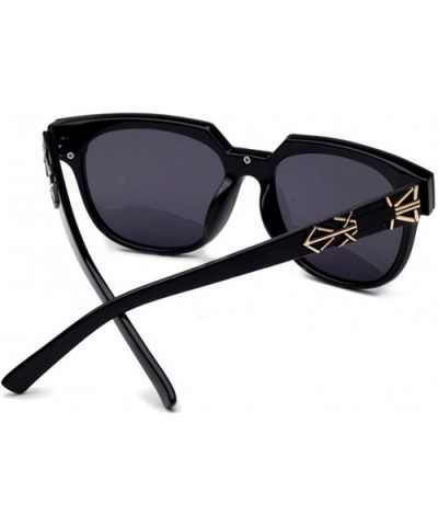 Sunglasses UV protection driving mirror - Black Color - CZ18G79828X $26.66 Shield