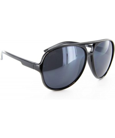 Classic Tear Drop Aviator Sunlasses for Men or Women (Black (Black)- Black) - C712HHS7Z5H $5.67 Aviator