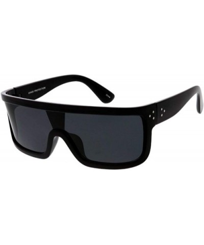 Fashion Culture Rad Active Sport Shield Sunglasses - Black - CO199QZKX0Y $17.09 Sport