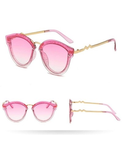 Fashion Irregular Oversized Sunglasses - A - C918Q7LXQQ7 $7.02 Cat Eye