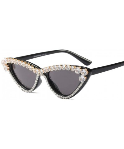 Exquisite Sunglasses Rhinestones Protective - C818R84O2E5 $24.45 Oversized