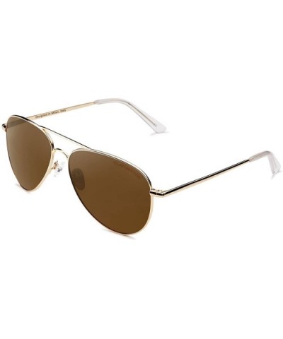 A10 - Men & Women Sunglasses - A10 Gold - Brown / Before $59.95 - Now 20% Off - C1180W0Q3GI $34.78 Oversized