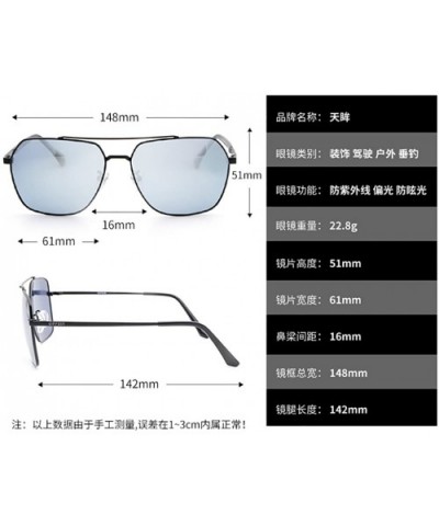 UV 400 Lens Protection Sunglasses for Men Women Aviator Polarized Metal - White - CG18GWWQNQG $39.77 Oval