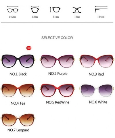 2019 Luxury Women Sunglasses Vintage Sun Glasses For Men Classic Retro Plastic Outdoor Party - Redwine - CX18W66IKH7 $6.36 Sport