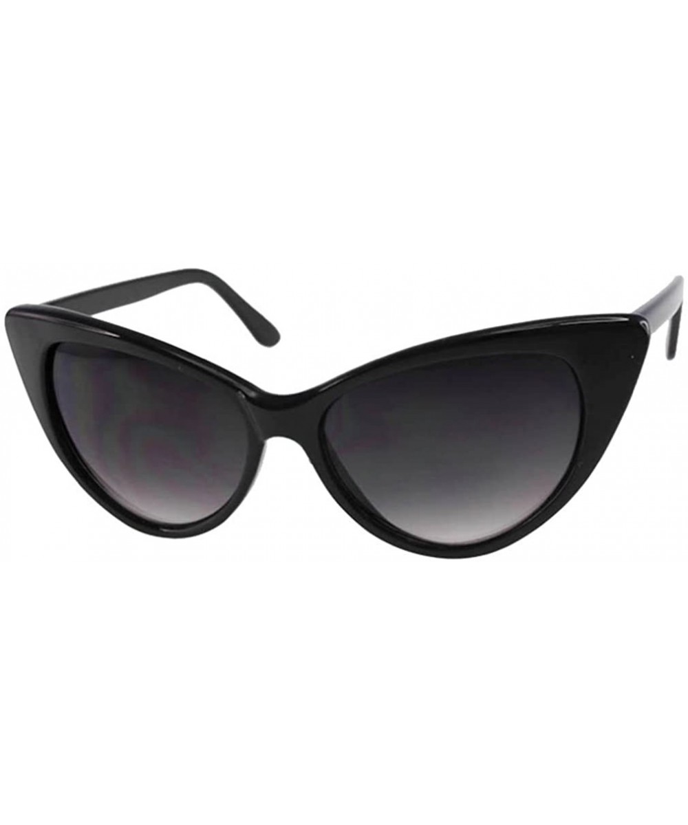 Extreme Cateyes Retro Vintage Celebrity Inspired High Pointed Frame Sunglasses - Several Colors Available! - C011CVS9V3D $6.4...