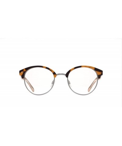 Philosopher Collection"The Angelou" Handcrafted Round Eyeglasses - Chestnut Brown Tort/Clear - C018E5252E3 $22.97 Cat Eye
