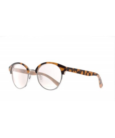 Philosopher Collection"The Angelou" Handcrafted Round Eyeglasses - Chestnut Brown Tort/Clear - C018E5252E3 $22.97 Cat Eye