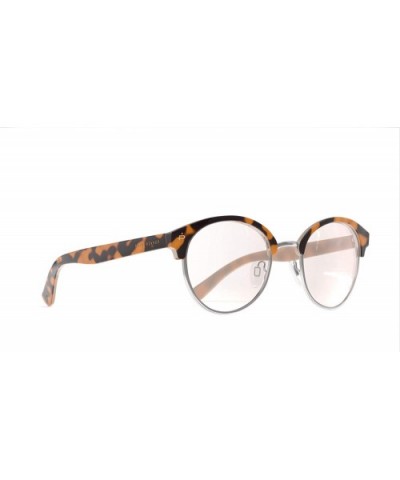 Philosopher Collection"The Angelou" Handcrafted Round Eyeglasses - Chestnut Brown Tort/Clear - C018E5252E3 $22.97 Cat Eye