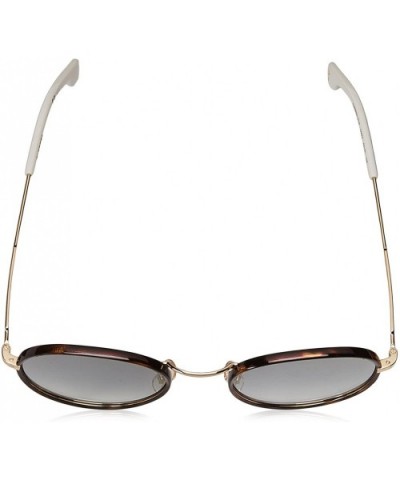 Men's 151/s Round Sunglasses- 52 mm - Gold & White - CG180AN8DK7 $56.98 Round