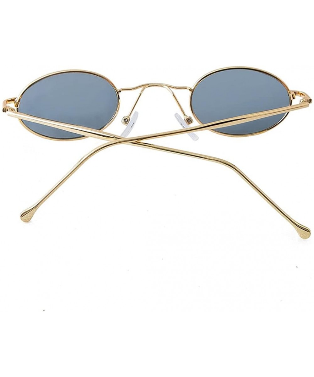 Women's Fashion Unisex Oval Anti UV Eye Strain Clear Sunglasses - A - CN18ED0LUM9 $4.43 Oval