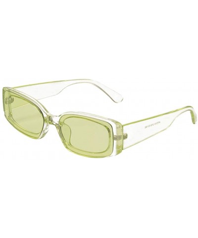 Women Eye Sunglasses Retro Eyewear Fashion Radiation Protection Glasses - Green - CR18Q4A8WM0 $6.53 Goggle