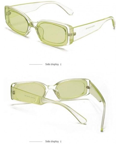 Women Eye Sunglasses Retro Eyewear Fashion Radiation Protection Glasses - Green - CR18Q4A8WM0 $6.53 Goggle