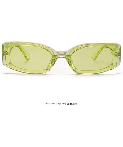 Women Eye Sunglasses Retro Eyewear Fashion Radiation Protection Glasses - Green - CR18Q4A8WM0 $6.53 Goggle