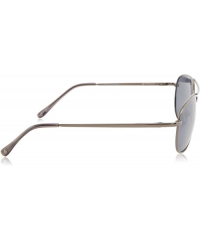 Men's Fugitive Polarized Aviator Sunglasses - Gun - C511JE6G2MX $23.70 Aviator