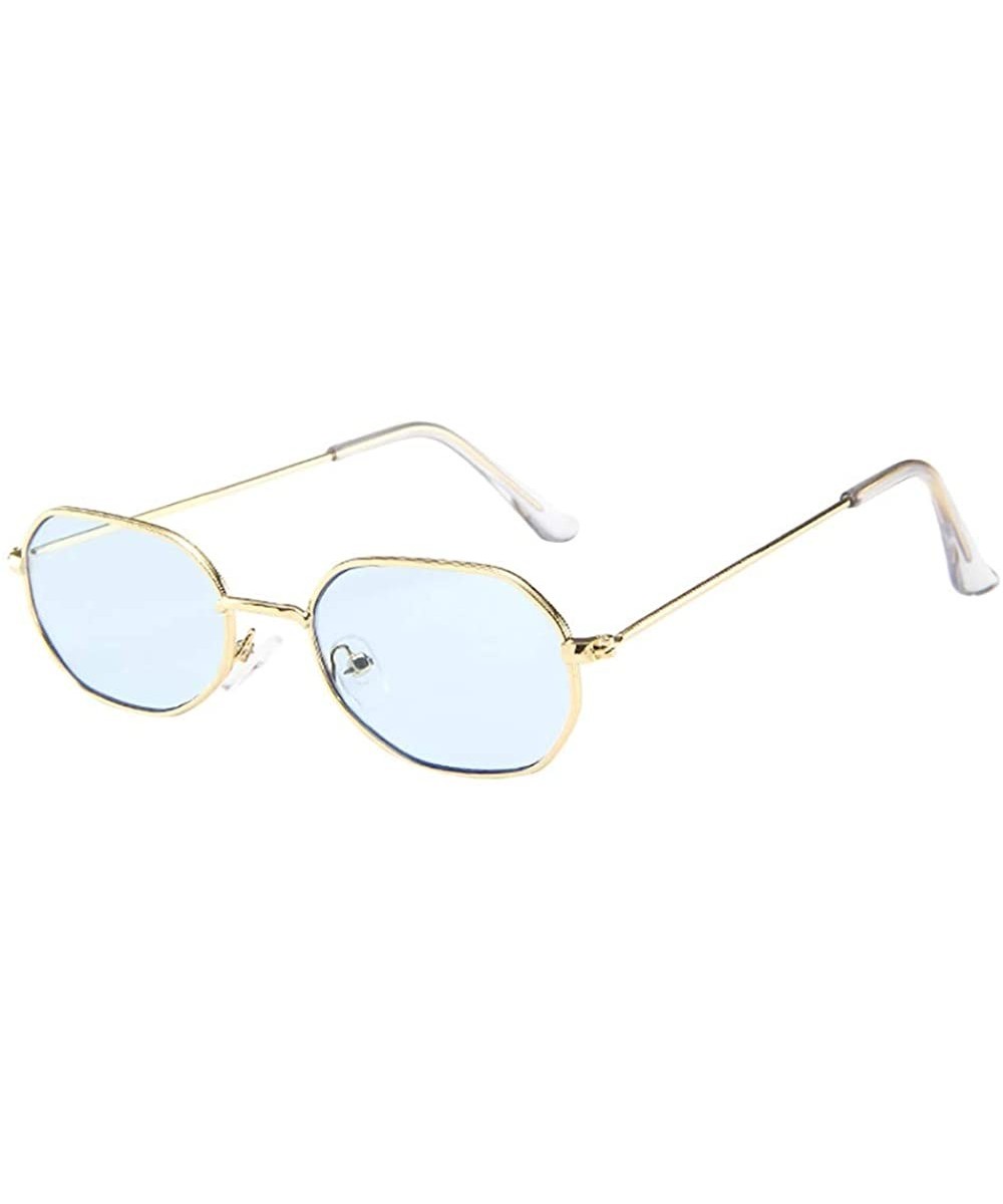 Retro Sunglasses-Women Men Vintage Retro Glasses Unisex Small Frame Sunglasses UV Eyewear Sunglasses - E - CU18OSQ54R7 $6.29 ...