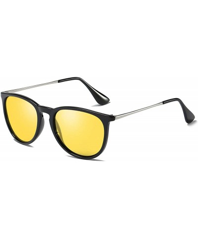Unisex HD Polarized Aluminum Sunglasses Vintage Sun Glasses UV400 Protection for Men/Women - E - CK197AYZCKI $11.06 Sport