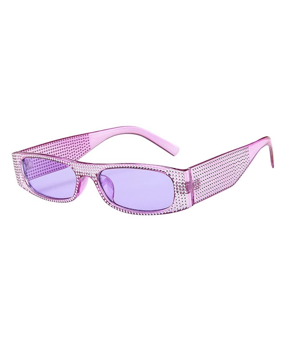 Cool Sunglasses-Vintage Retro Glasses Unisex Fashion Small Frame Sunglasses Eyewear (G) - G - C318OTYD3ZT $5.11 Square