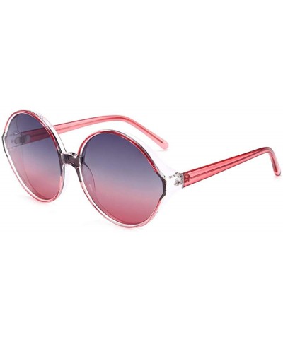 Trendy sunglasses Fashion collision Sunglasses driving net red glasses classic - C2 Red Box Gradually Grey Red - CL18W53S8WN ...
