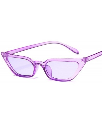 New Cateye Vintage Red Sunglasses Women Brand Designer Retro Points Sun Glasses Female Superstar Lady Cat Eye - CZ198ZN5QXY $...
