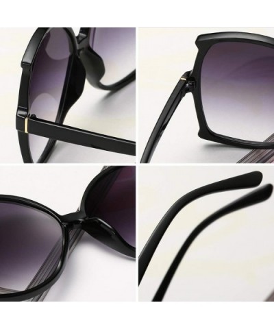 women fashion Simple sunglasses Retro glasses Men and women Sunglasses - Yellow - CE18LLGRSHZ $7.05 Sport