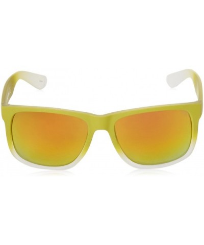 Women's U671 Rectangular Sunglasses - 55 mm - Lime Fade - CO11H8KGOB1 $17.24 Rectangular