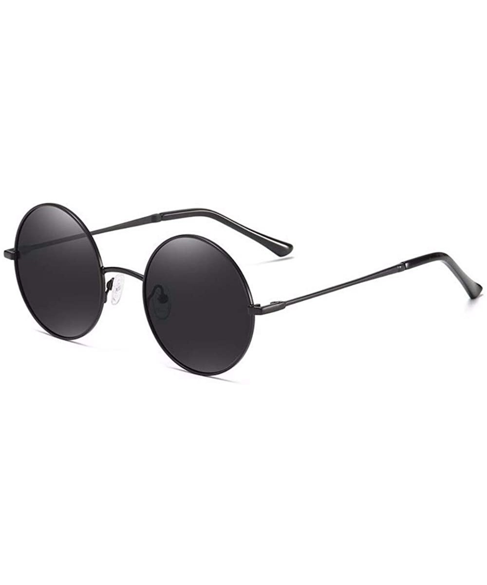 Polarized Sunglasses Polarized Sunglasses Retro-archaic Circle - A - CK18QCC5INM $27.96 Aviator