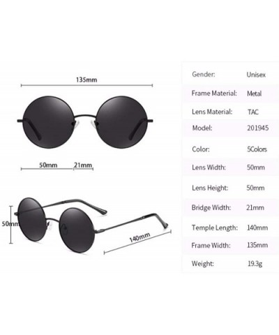 Polarized Sunglasses Polarized Sunglasses Retro-archaic Circle - A - CK18QCC5INM $27.96 Aviator