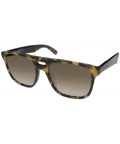 Ross Mens Aviator Full-rim Mirrored Lenses Sunglasses/Eyewear - Tortoise / Multi-color - CM18CLC0QDG $40.67 Round