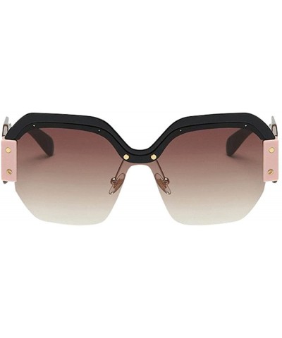 Women Vintage Sunglasses Retro Big Frame UV400 Eyewear Fashion Ladies - 2194b - C018RS68LIZ $7.85 Goggle