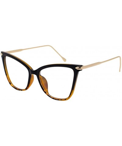 Polarized Sunglasses For Women Man Butterfly Sunglasses Mirrored Lens Fashion Goggle Eyewear - Orange - CX18UK408MM $6.61 Goggle
