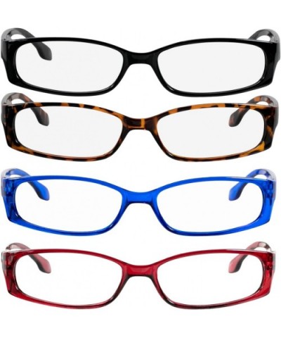 Reading Glasses Men Women Dura Tight - Blue Tortoise Red Black - CE18803267H $14.90 Square