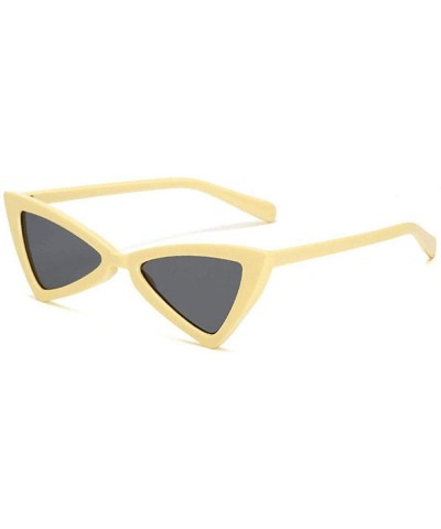 Fashion Retro Sunglasses Ladies Fashion Cat Eye Luxury Brand Designer C6 - C5 - C818YKUO830 $4.38 Aviator