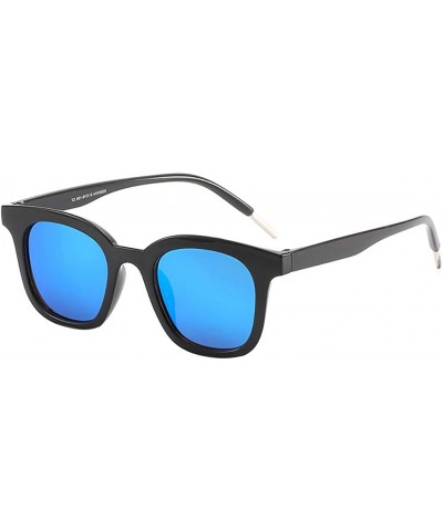 Unisex Classic Polarized Sunglasses Mirrored Lens Lightweight Oversized Glasses Fashion Summer Spring Sun Glasses - C2196IY2Q...
